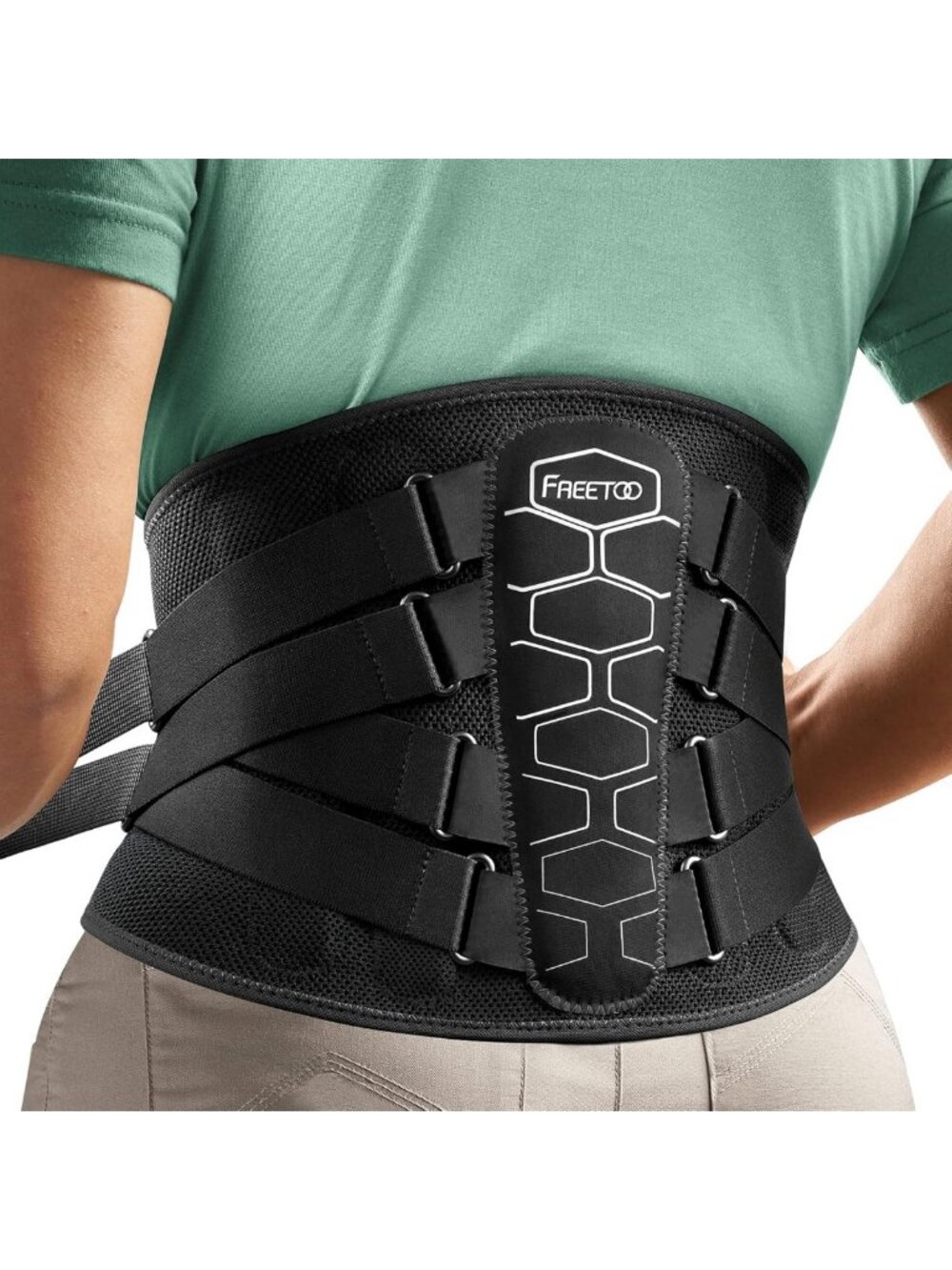 Lower Back Pain Relief Brace | Adjustable Support for Men & Women | Comfort Fit